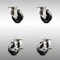 Service Caster 3 Inch 316SS Soft Rubber Wheel Swivel Top Plate Caster Brakes SCC, 2PK SCC-SS31620S314-SRS-2-TLB-2 - alternate 1